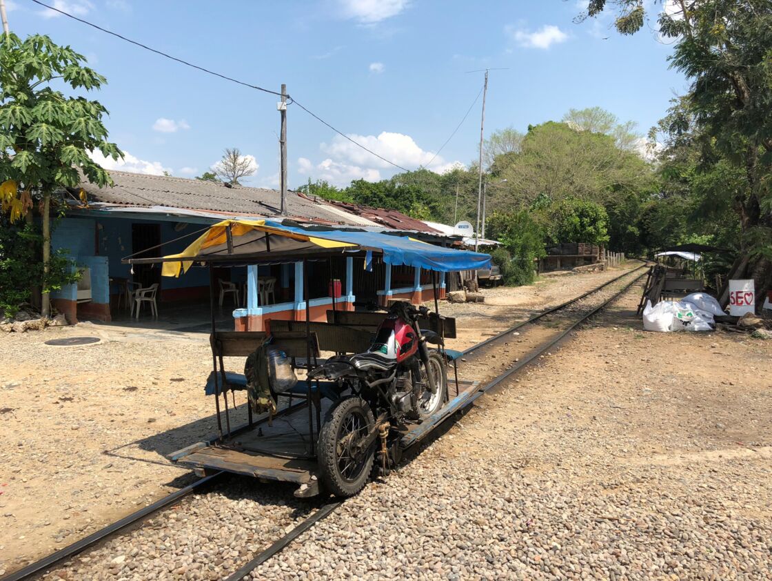 Bike Rail in Colombia. Photo: N.Boero