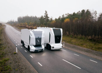Einride’s autonomous vehicles (Photo: Business Wire)